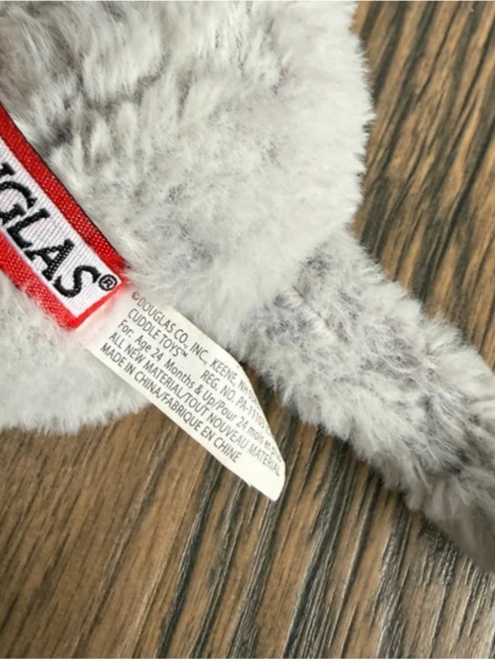 Douglas Plush Gray Cat Toy - Soft Stuffed Kitten